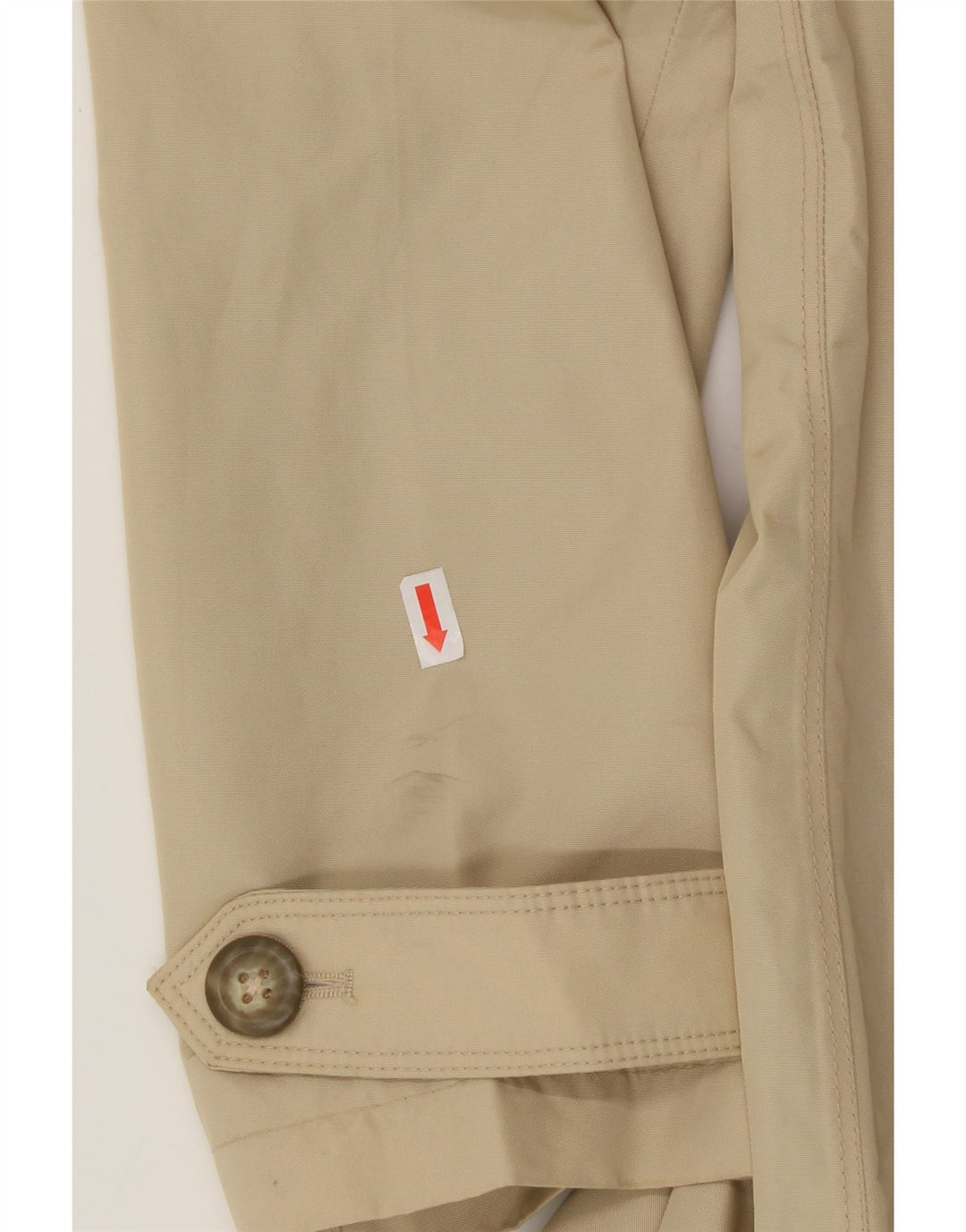 EDDIE BAUER Womens Trench Coat UK 10 Small Beige Nylon Vintage Eddie Bauer and Second-Hand Eddie Bauer from Messina Hembry 