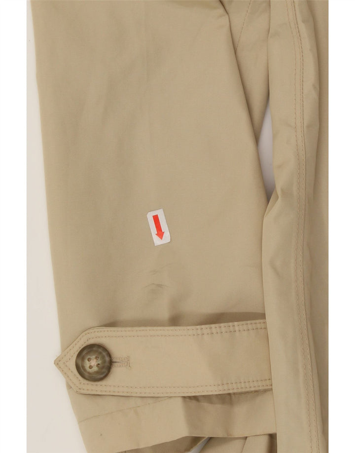 EDDIE BAUER Womens Trench Coat UK 10 Small Beige Nylon Vintage Eddie Bauer and Second-Hand Eddie Bauer from Messina Hembry 