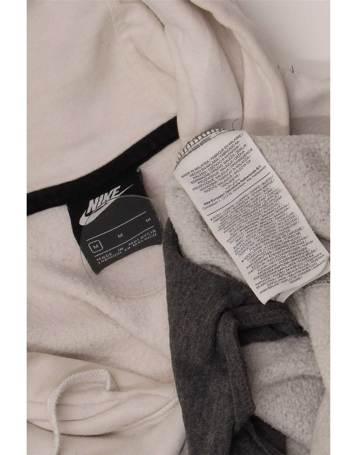 Felpa con cappuccio da uomo Nike in cotone color block medio multicolore