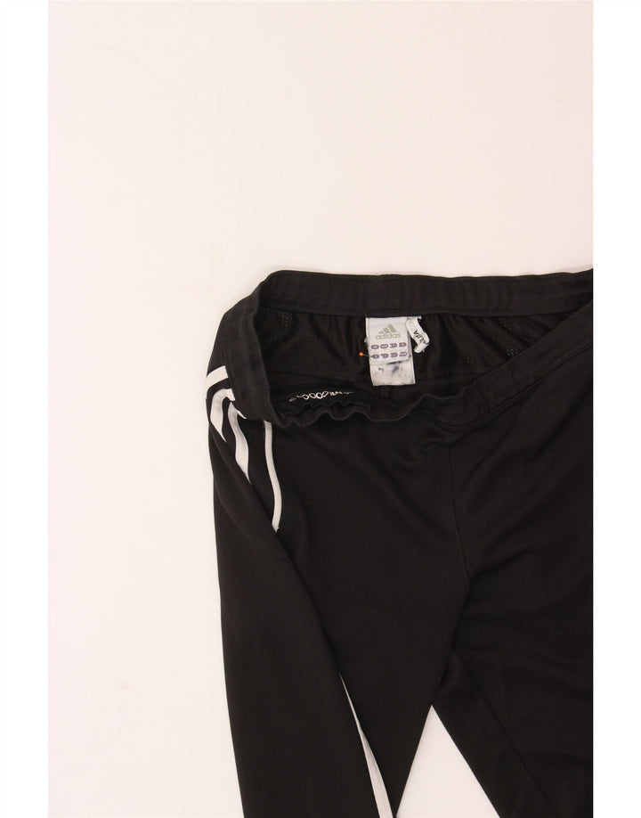 ADIDAS Womens Climacool Tracksuit Trousers UK 8/10 Small Black Polyester Vintage Adidas and Second-Hand Adidas from Messina Hembry 
