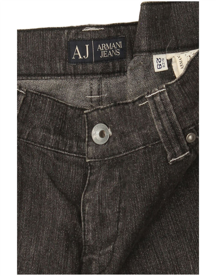 Armani Womens Straight Jeans W29 L28 Grey
