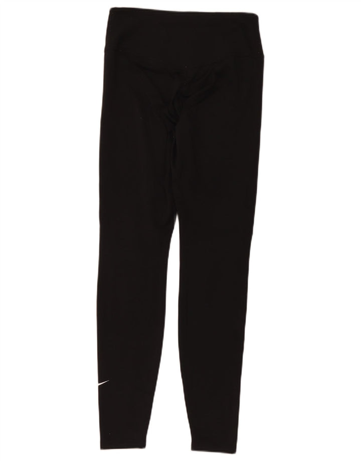 Leggings Nike Dri Fit da donna UK 14 medio nero poliestere