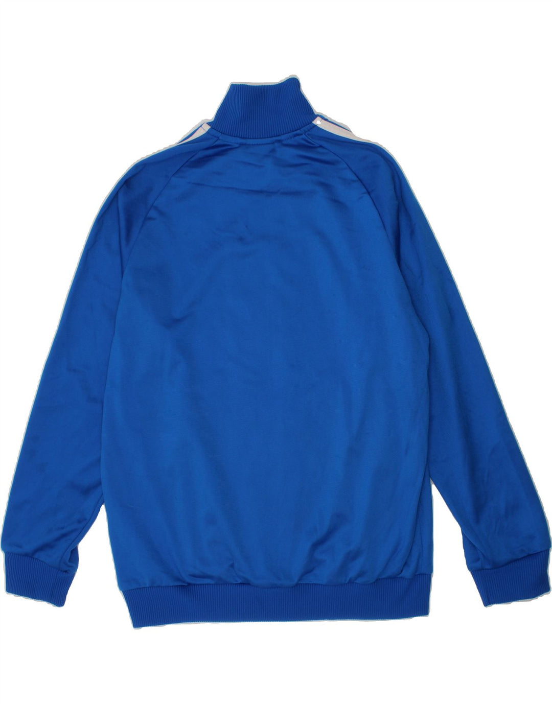 ADIDAS Boys Tracksuit Top Jacket 11-12 Years Blue Colourblock Polyester Vintage Adidas and Second-Hand Adidas from Messina Hembry 