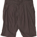 Γυναικείο βερμούδα Benetton IT 42 Medium W32 Γκρι βαμβακερό