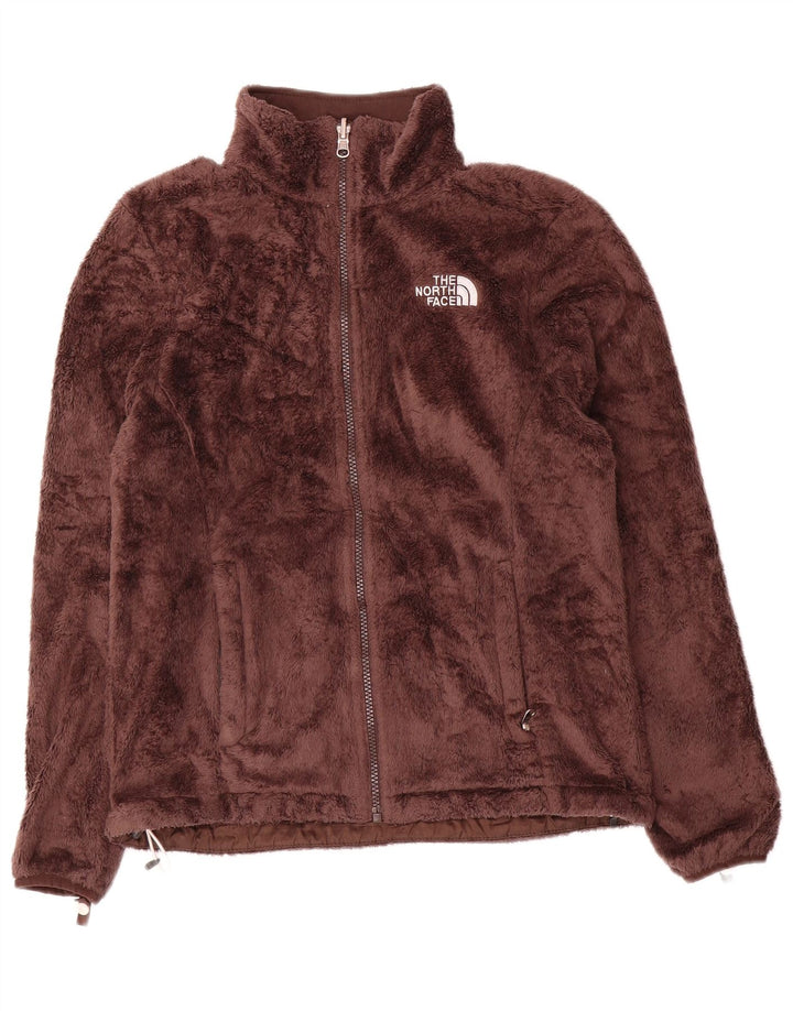 The North Face Γυναικείο Fleece Jacket UK 10 Small Brown Polyester