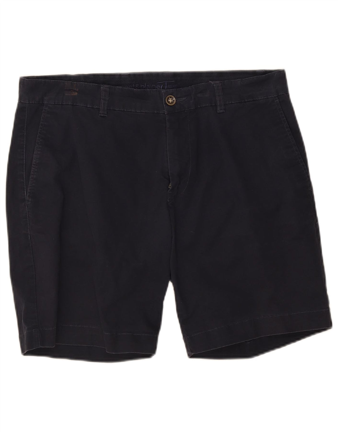 Harmont & Blaine Mens Chino Shorts W36 Large Navy Blue