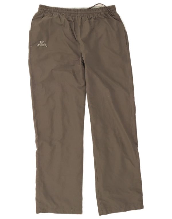 Kappa Pantalon de Survêtement Homme Large Gris Polyester
