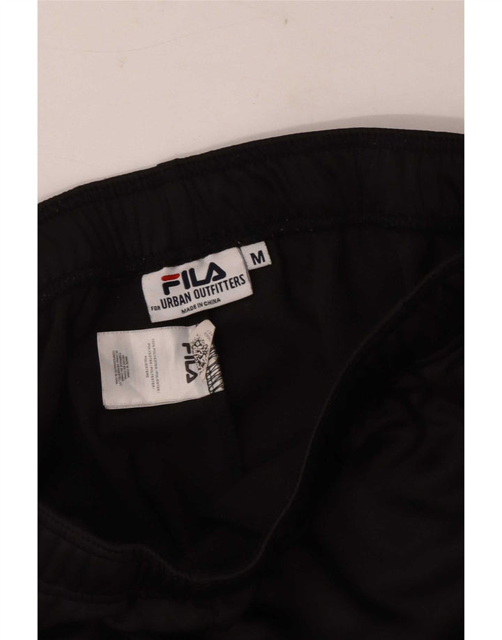 Fila Womens Tracksuit Trousers UK 12 Medium Black Polyester