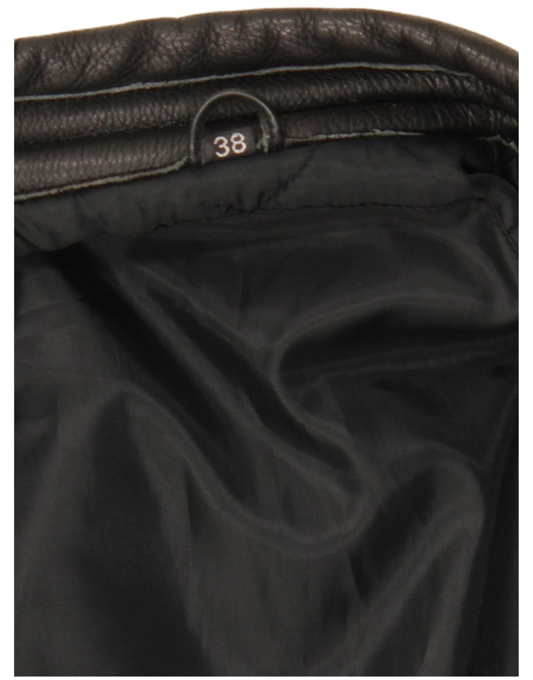 RABERG Womens Leather Racer Jacket IT 38 XS Black