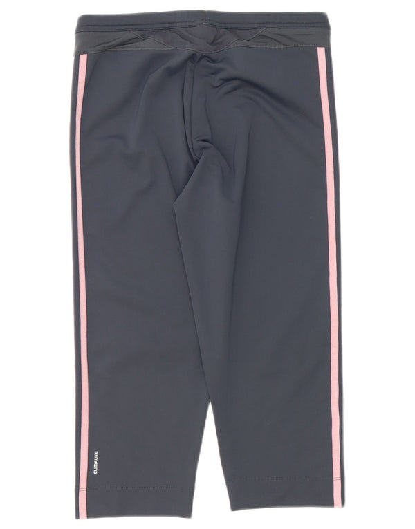 Adidas Pantalon de survêtement Clima 365 Capri pour femme UK 16 Large Gris