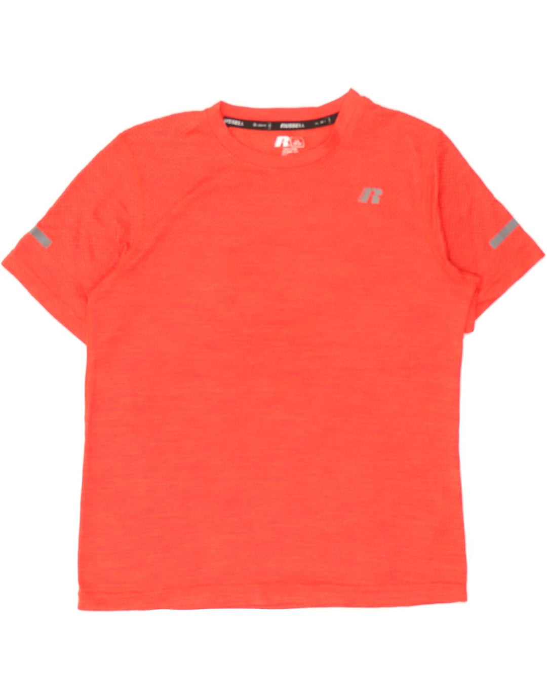 RUSSELL ATHLETIC Boys T-Shirt Top 10-11 Years Large  Red Polyester Vintage Russell Athletic and Second-Hand Russell Athletic from Messina Hembry 