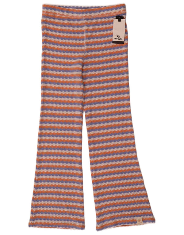 Pantaloni casual per ragazze Rip Curl 11-12 anni W26 L27 a righe multicolori