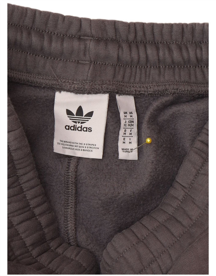 Pantaloni da tuta da uomo Adidas Joggers in cotone grigio medio