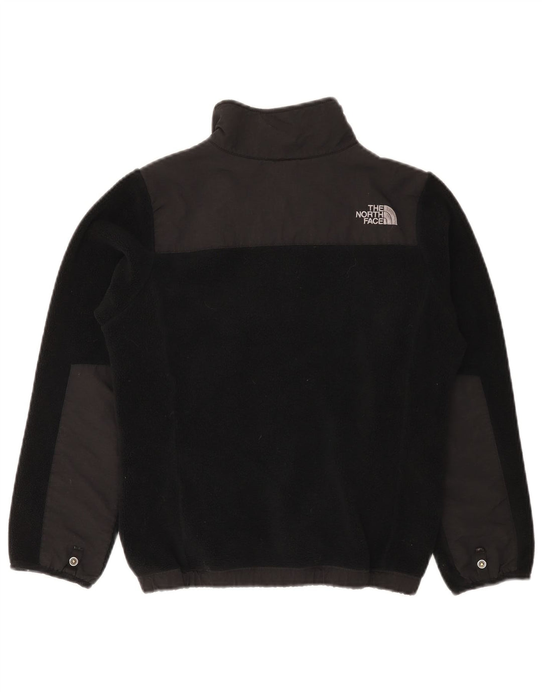 The North Face Boys Fleece Jacket 10-11 Years Medium Black Colourblock