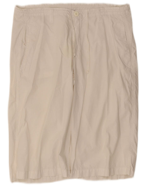 Bermuda Uomo Replay W31 Cotone Bianco Medio