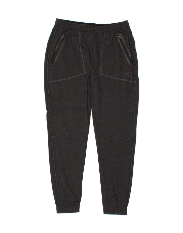 UMBRO Mens Tracksuit Trousers Joggers Medium Grey Polyester Vintage Umbro and Second-Hand Umbro from Messina Hembry 