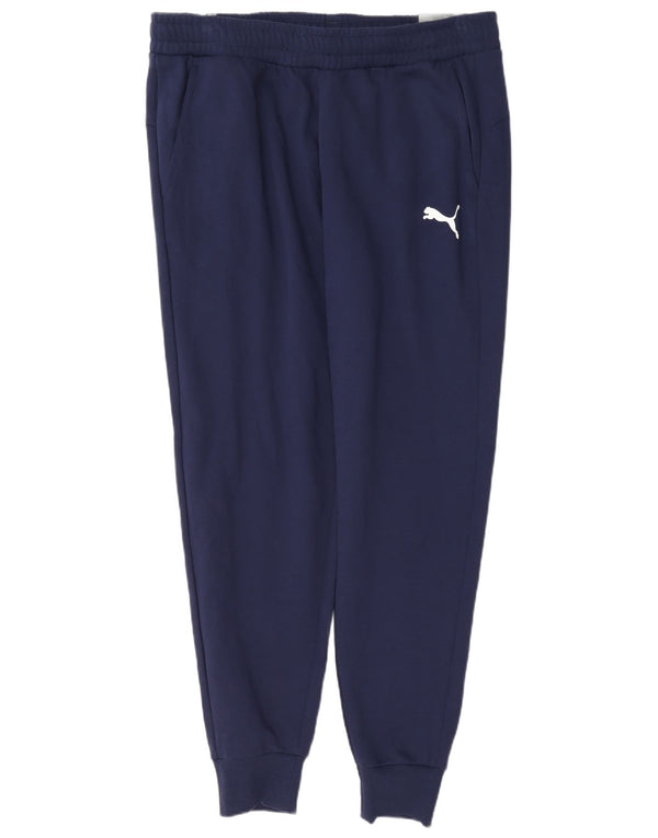 Męskie spodnie dresowe Puma Joggers XL Granatowe, bawełniane