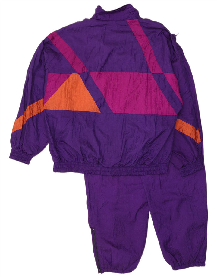 Brugi Mens Full Tracksuit Grande Roxo Colorblock