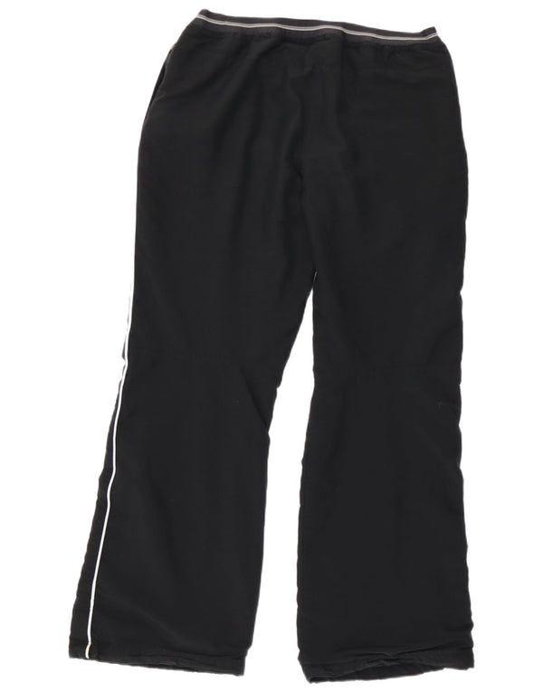 Nike Womens Tracksuit Trousers UK 14/16 Large Black Polyester