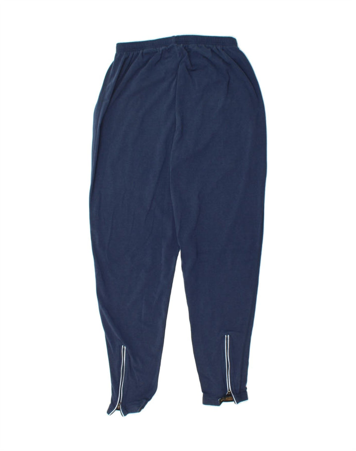 NIKE Womens Tracksuit Trousers UK 12/14 Large  Navy Blue Polyester Vintage Nike and Second-Hand Nike from Messina Hembry 
