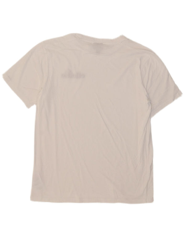 Ellesse T-Shirt Homme Haut Large Blanc Coton