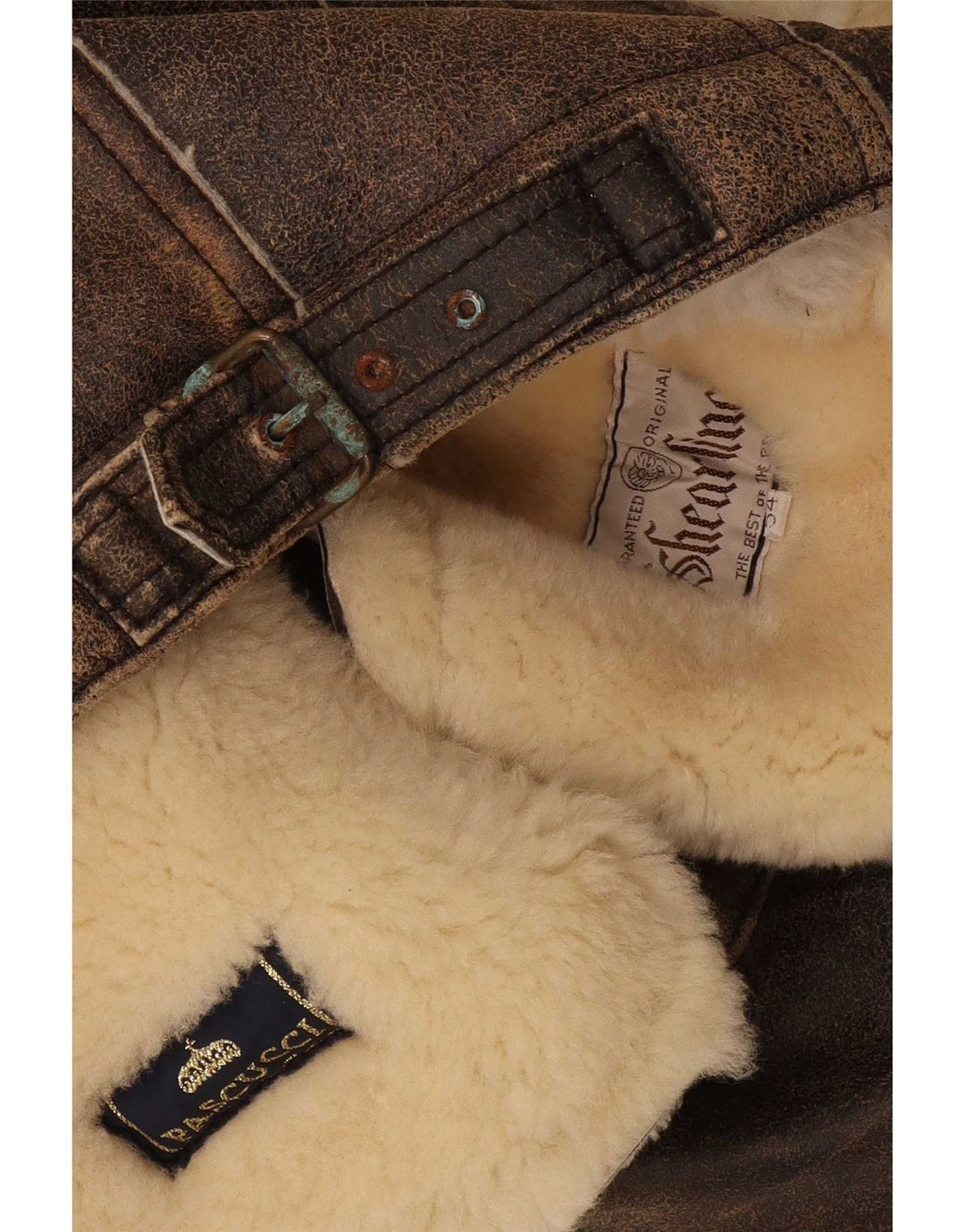 Pascucci Veste en Shearling Homme IT 54 2XL Marron