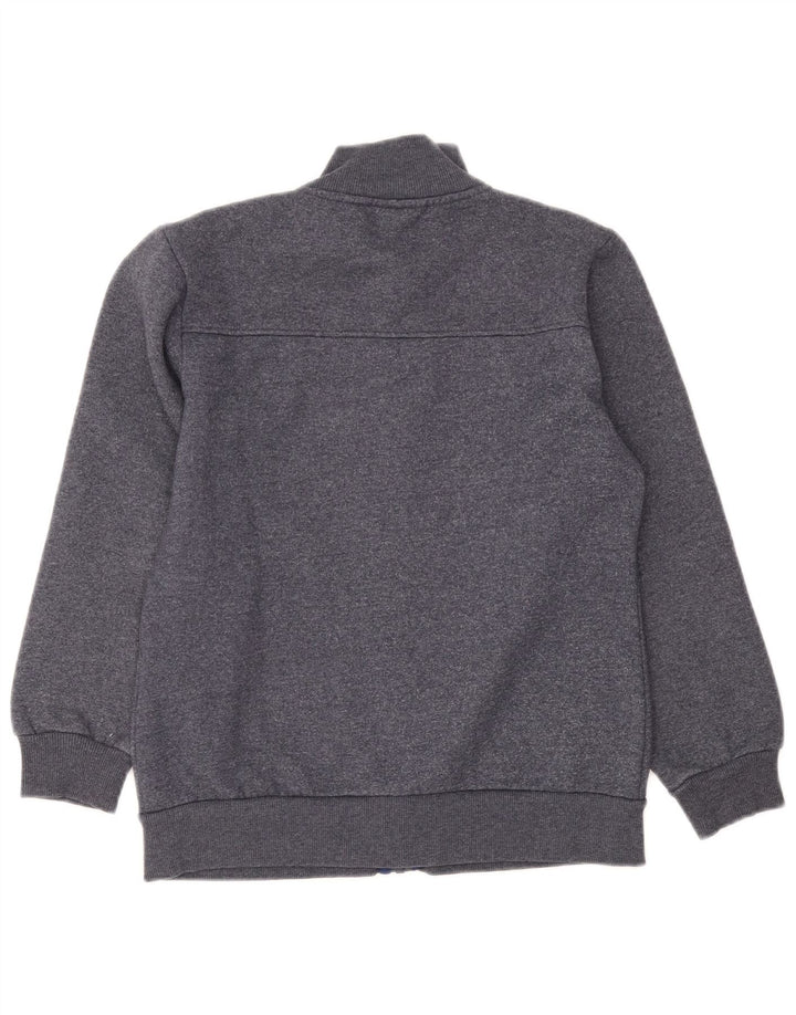 Think Pink Womens Tracksuit Top Jacket UK 10 Small Grey Cotton
