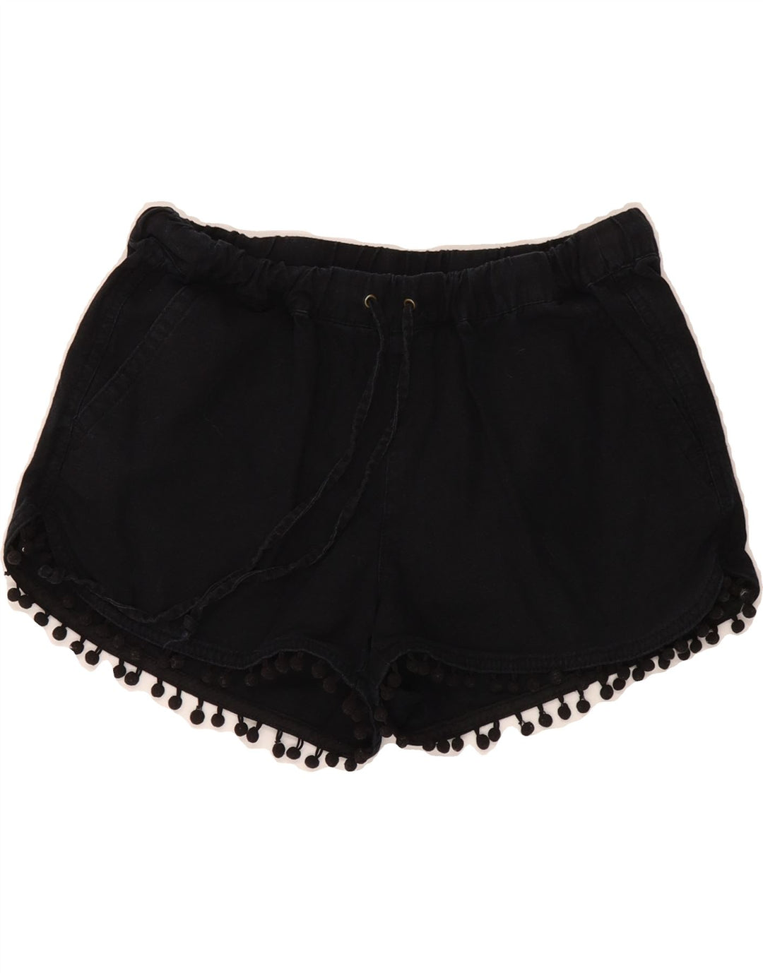J. CREW Womens Hot Pants  XS W25 Black Linen Vintage J. Crew and Second-Hand J. Crew from Messina Hembry 