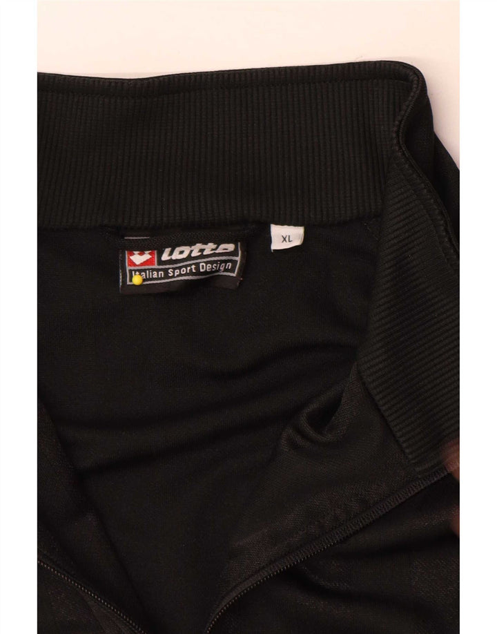 Lotto Veste de Survêtement Homme XL Noir Polyester