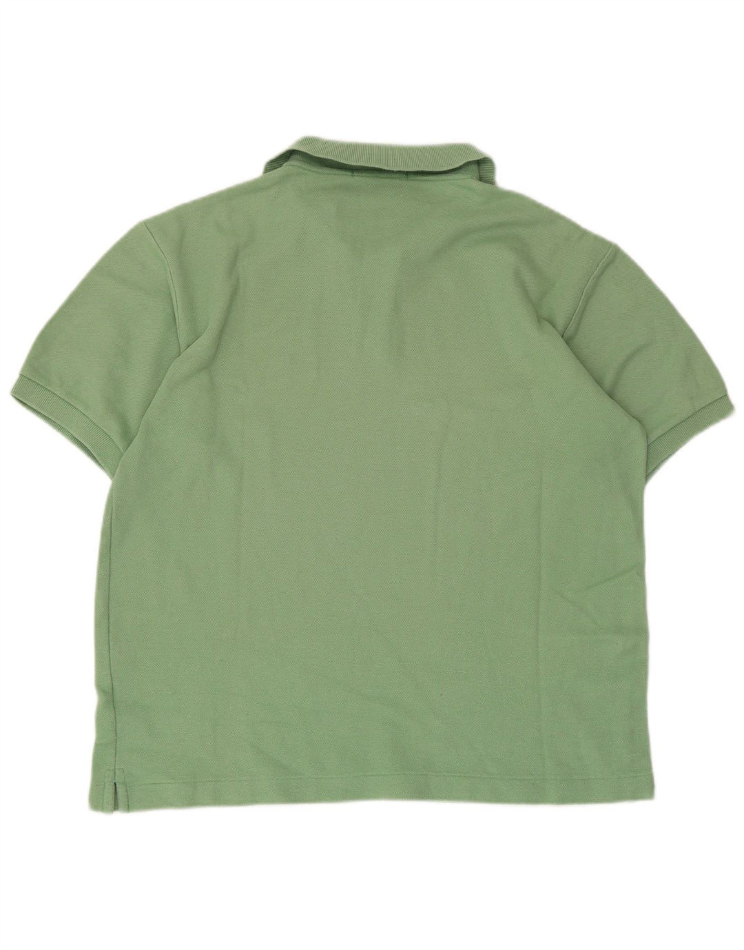Fila Mens Polo Shirt IT 48 Medium Green Cotton