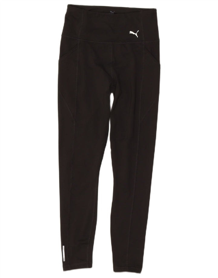 PUMA Womens Leggings UK 4 XS  Black