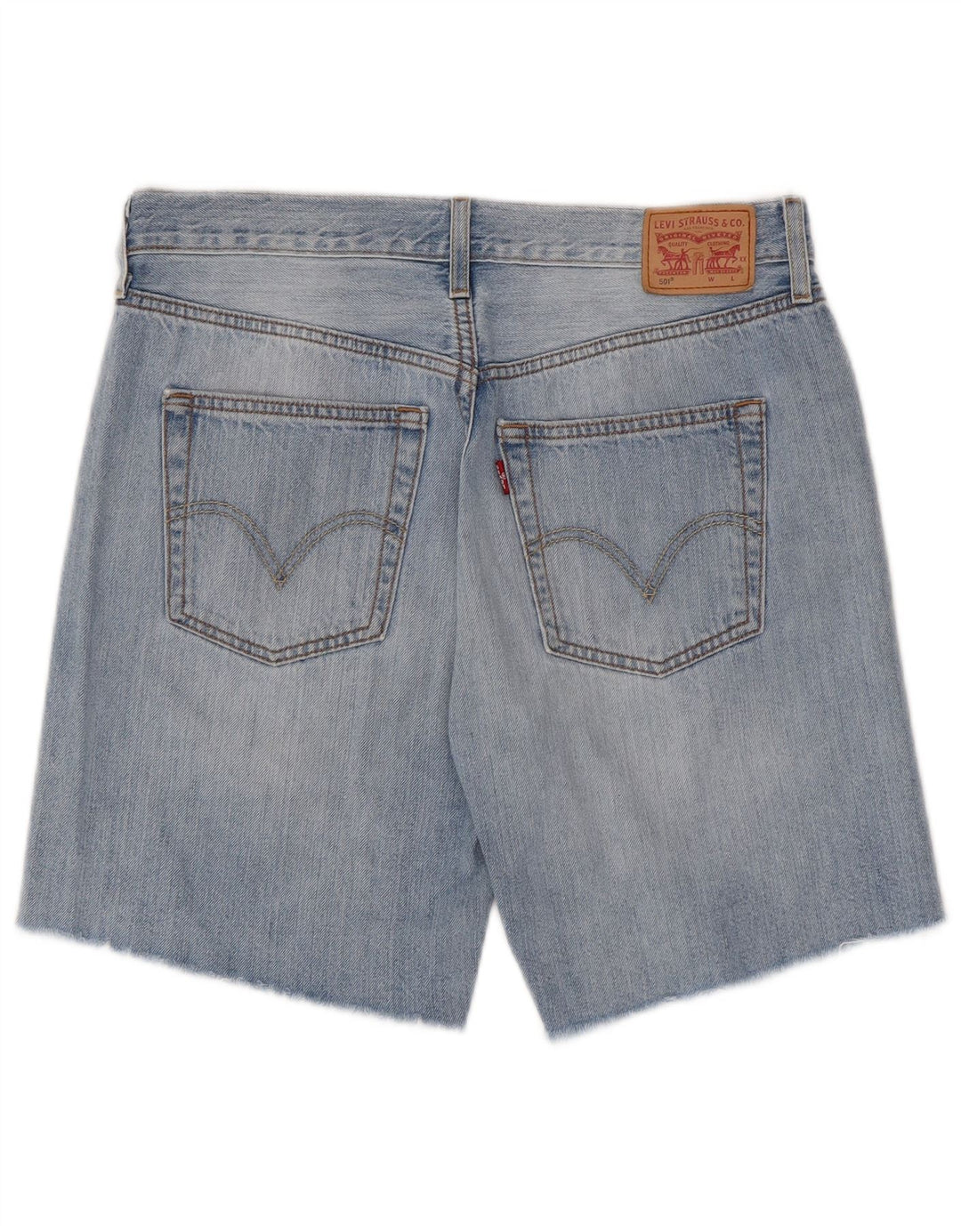 Levi's Mens 501 Denim Shorts W30 Medium Blue Cotton