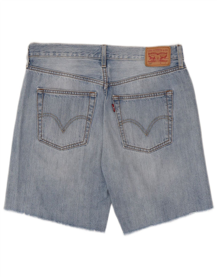 Levi's Mens 501 Denim Shorts W30 Medium Blue Cotton