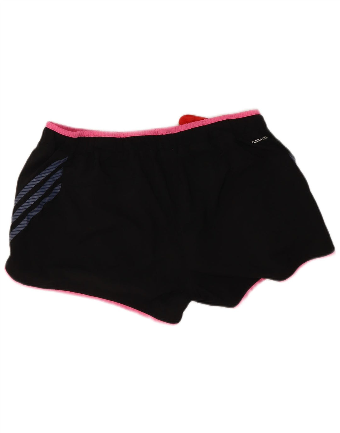 Adidas Womens Climacool Sports Shorts UK 12 Medium Black Polyester