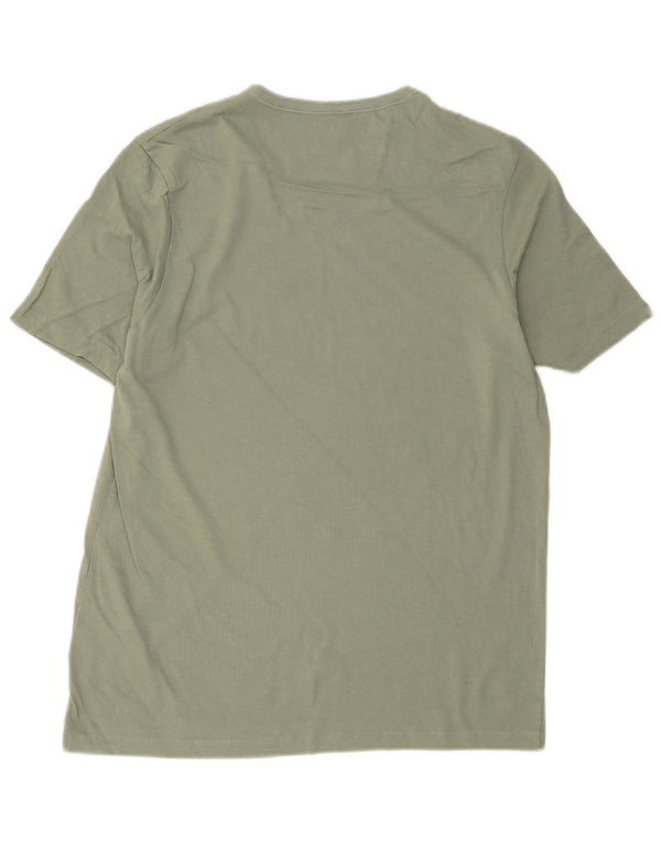 Hugo Boss Womens T-Shirt Top UK 16 Large Green Cotton