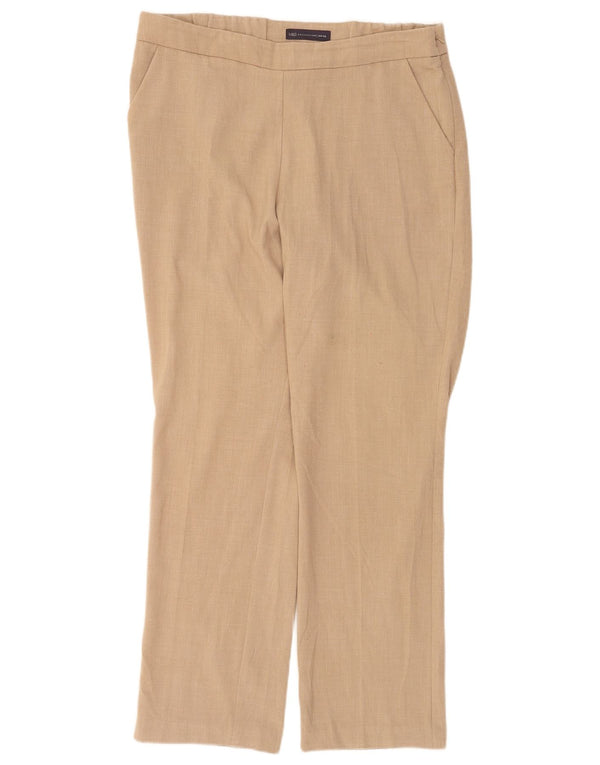 Pantaloni casual slim da donna Marks & Spencer UK 14 Large W34 L30 Beige