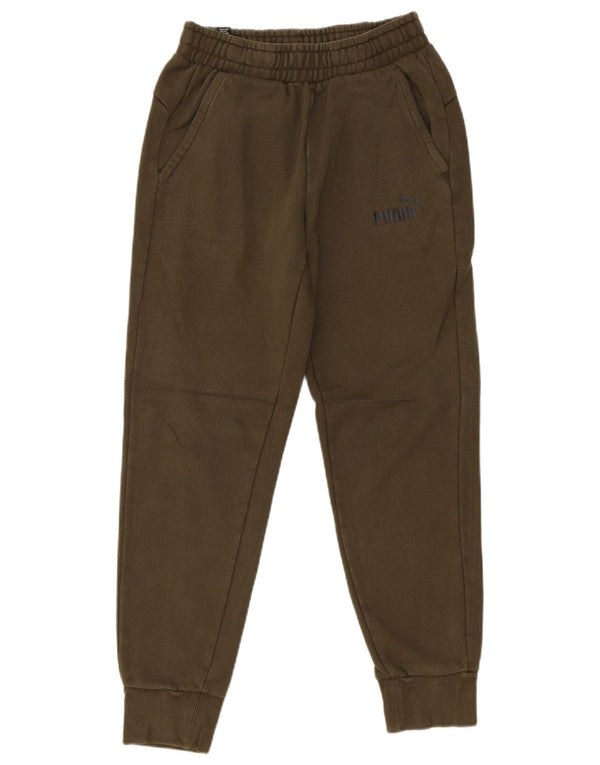 Calça de treino masculina Puma Joggers XS algodão cáqui