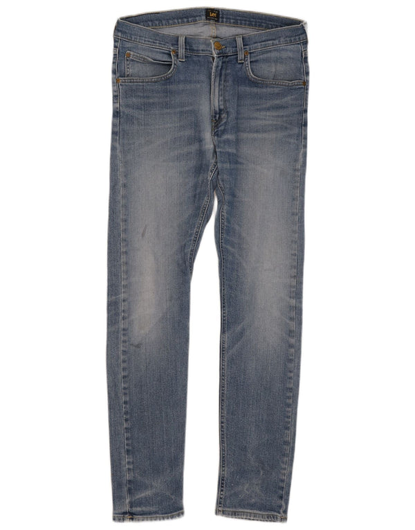 Lee Mens Luke Slim Jeans W32 L32 kék pamut