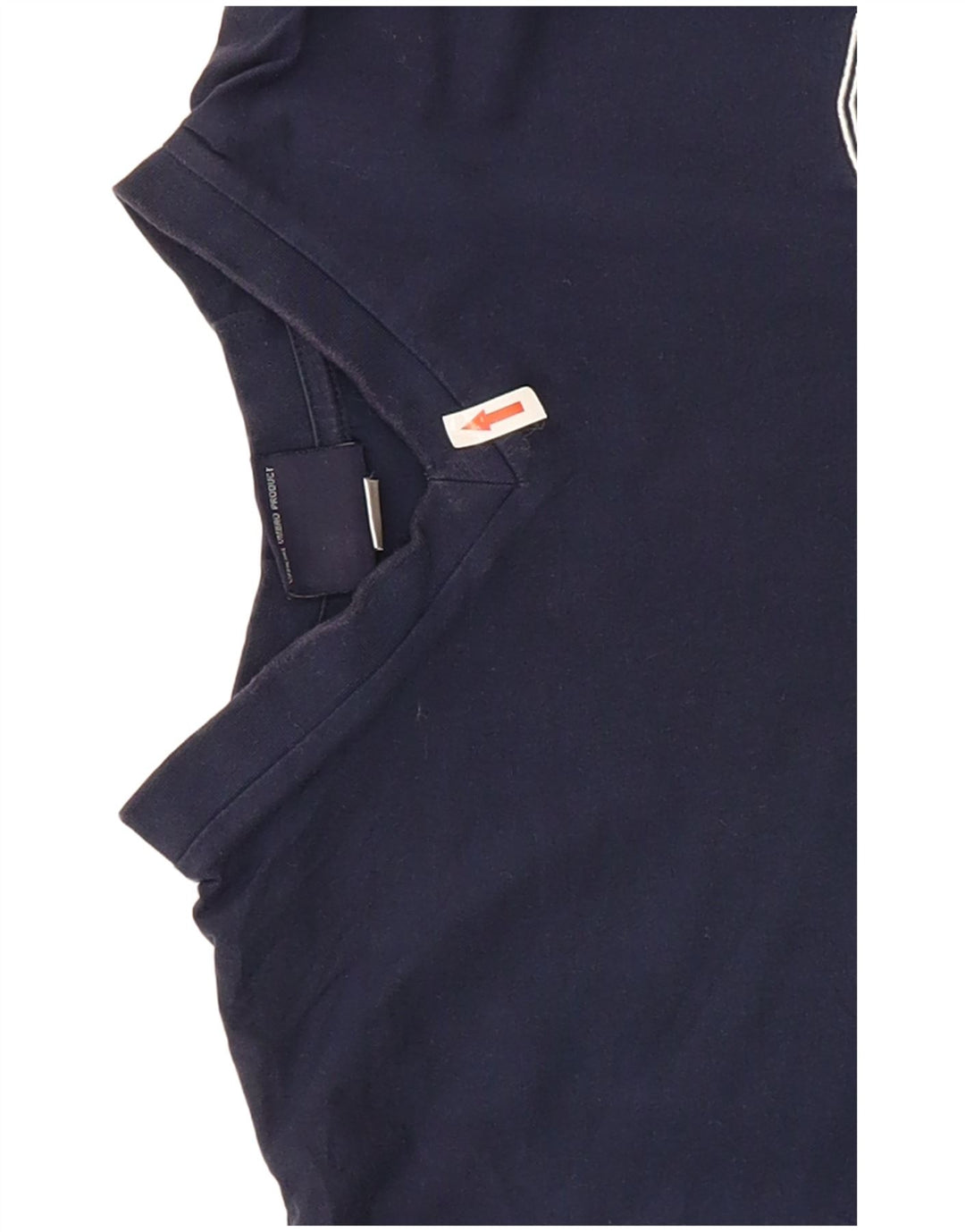 Umbro Herren-T-Shirt-Oberteil aus Baumwolle in mittlerem Marineblau