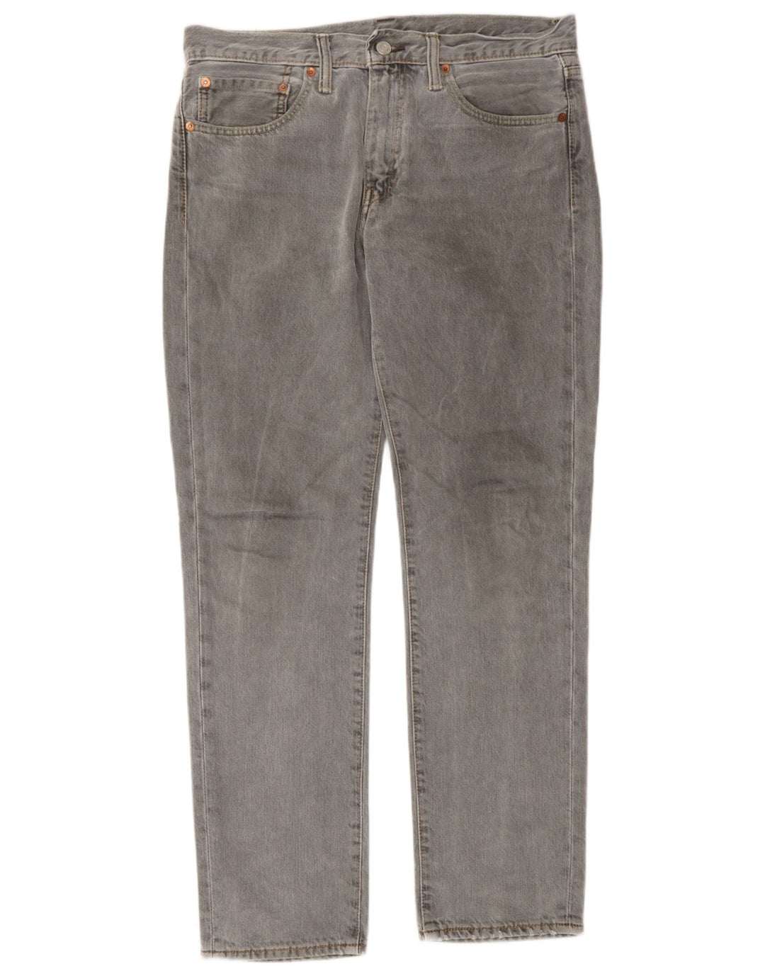 Levi's Mens 511 Slim Tapered Jeans W32 L30 Grey Cotton