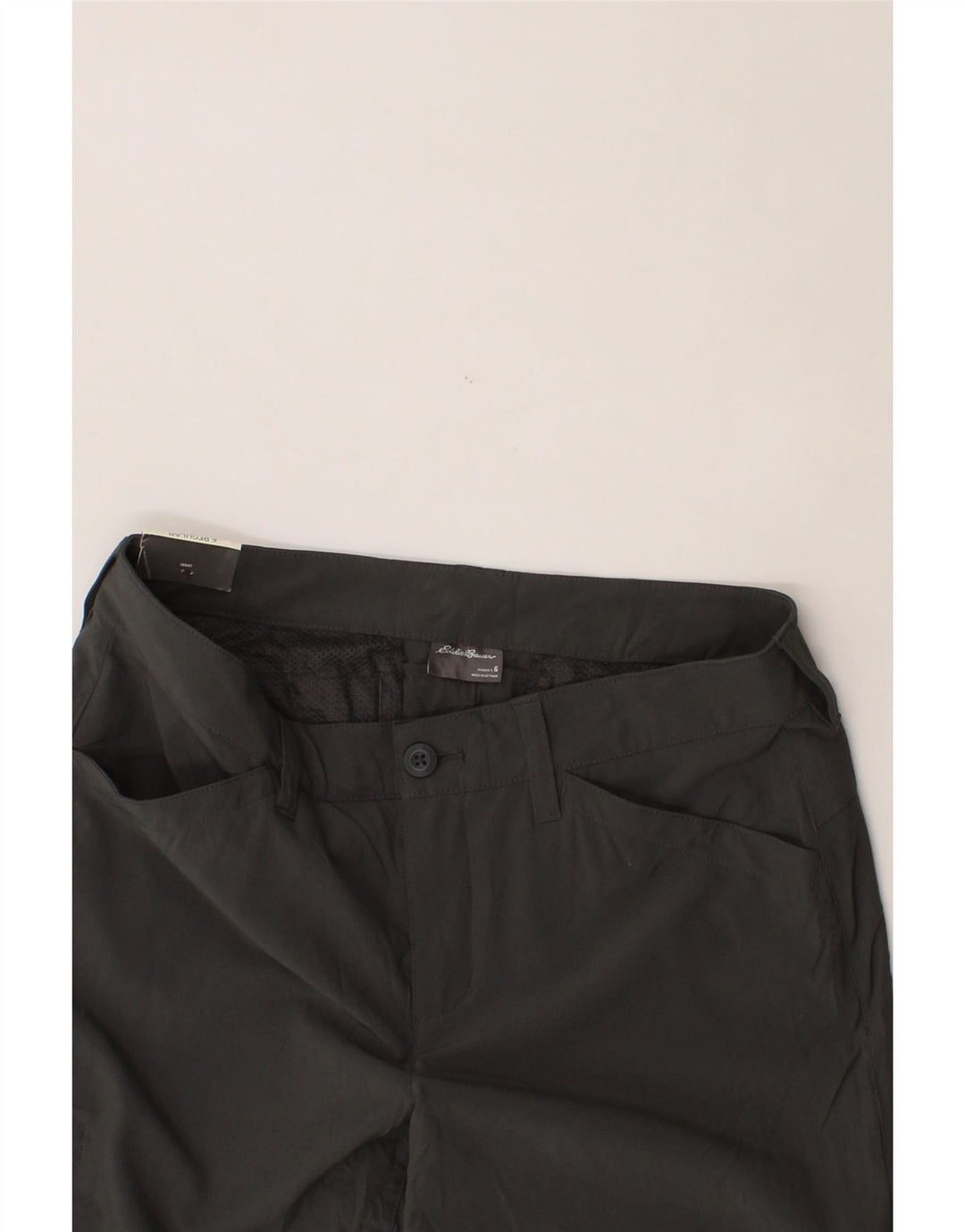 EDDIE BAUER Womens Straight Cargo Trousers US 6 Medium W32 L32  Grey Vintage Eddie Bauer and Second-Hand Eddie Bauer from Messina Hembry 
