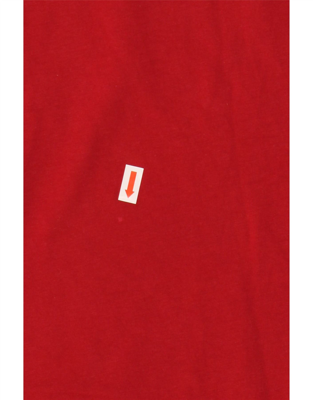 ADIDAS Mens Graphic T-Shirt Top Medium Red Cotton