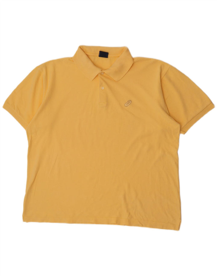 Polo Asics Uomo 2XL Cotone Giallo