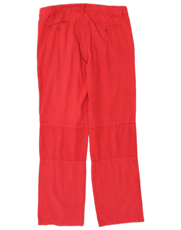 North Sails Herre Lige Chino Bukser IT 52 XL W36 L33 Rød Bomuld