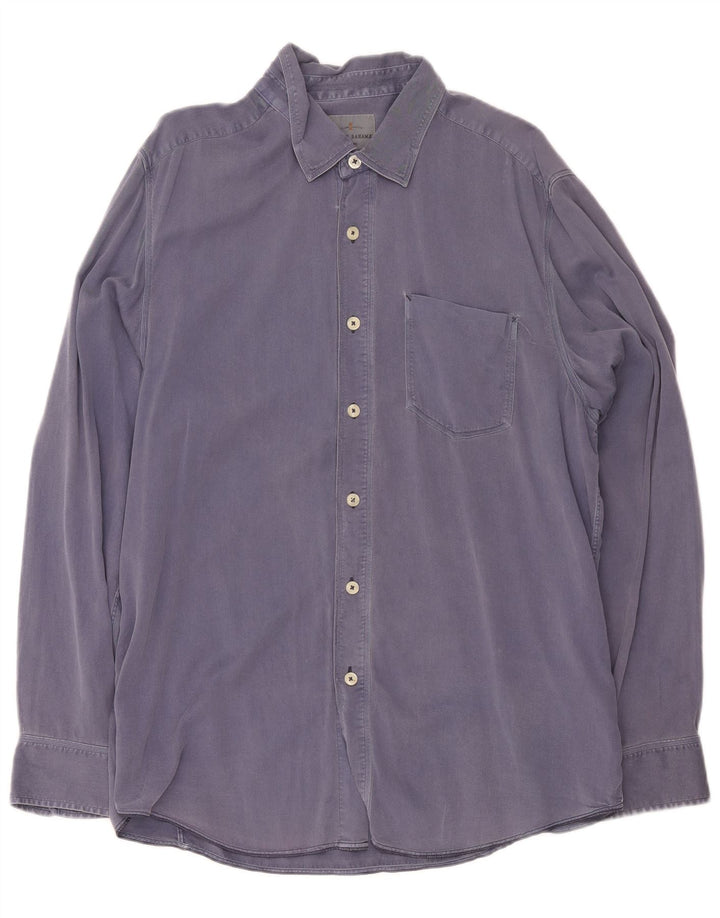 Tommy Bahama Herren-Hemd, groß, marineblau, Baumwolle