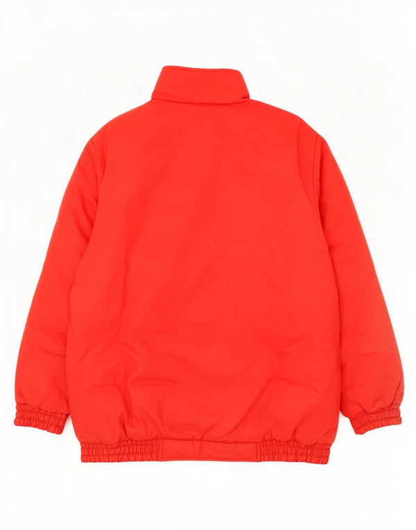 Ferrari Mens Windbreaker Jacket UK 42 XL Red Polyester