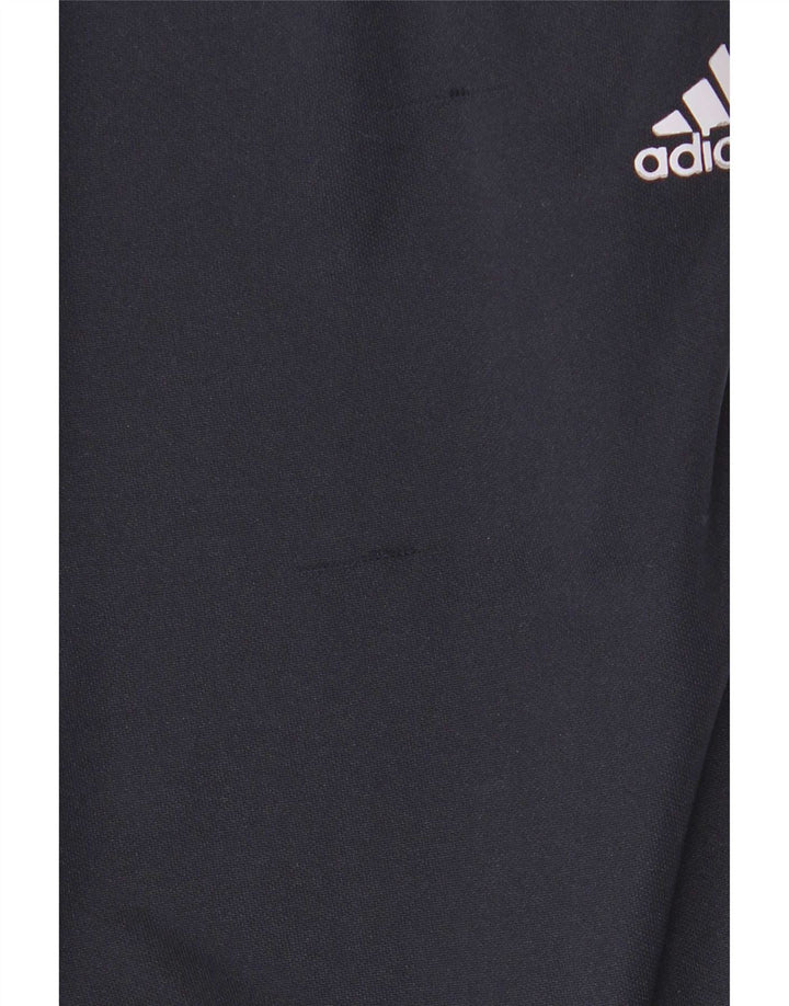 Adidas Mens Tracksuit Trousers Large Navy Blue Polyester
