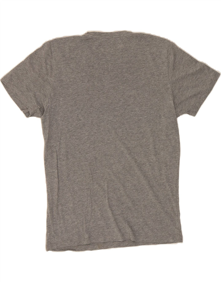 JACK & JONES Mens Graphic T-Shirt Top Medium Grey Vintage Jack & Jones and Second-Hand Jack & Jones from Messina Hembry 