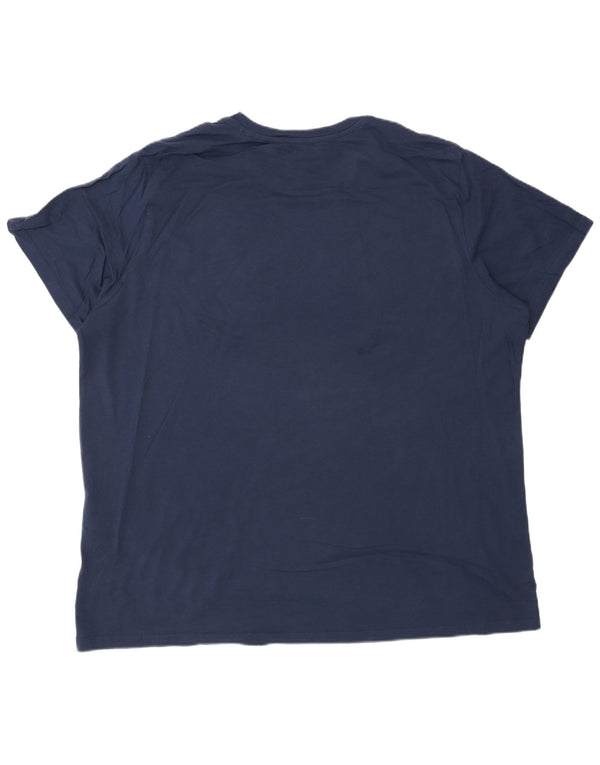 Levi's T-Shirt Graphique Top 2XL Homme Bleu Marine Coton