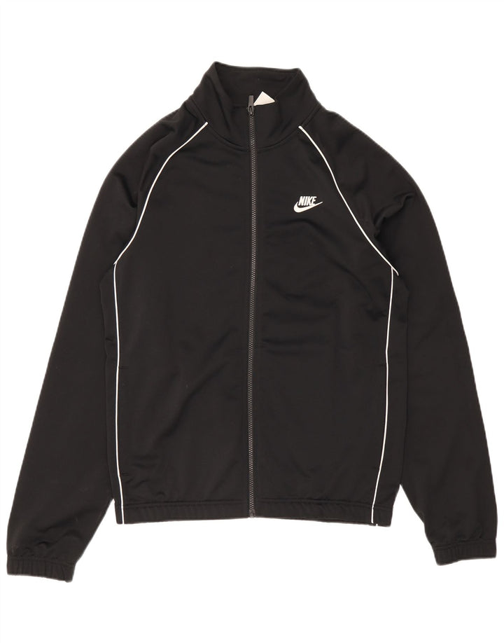 Nike Veste de survêtement pour homme Petit Noir Polyester